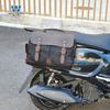 Coche muscle Wolf adecuado para Sanyang apto 4 bolsa lateral caja lateral bolsa lateral caja lateral motocicleta de ocio modificada bolsa impermeable