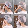 Gorro de Ducha para Mujer, Capucha Impermeable para Baño, Protección para Oídos para Adultos y Niños, Lindo Gorro para el Cuidado del Cabello, Protección contra Humo de Aceite para Cocinar en la Cocina