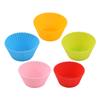 Molde de silicona para muffins, molde redondo para pastel, molde de silicona para pudín, molde redondo para pastel, molde para tarta de huevo