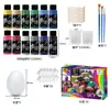 Conjunto de Pintura Fluida de Ovo de Páscoa Novo Produto Transfronteiriço 12m Pigmento Pacote de Material para Pintura Graffiti DIY Amazon
