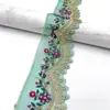Hilo de oro organza de ondas encaje bordado bohemio accesorios para prendas de vestir nuevos accesorios de encaje estilo nacional
