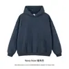 Ropa para Hombre Cai Xiang Dao Sudadera con capucha de forro polar 350g transfronteriza, unisex, marca de tendencia otoño e invierno, sudadera extragrande