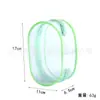 Bolsa de Maquillaje de Muñeca de Algodón PVC Impermeable Muñeca de Felpa Exhibición Transparente Cubierta Protectora a Prueba de Polvo Bolsa Colgante Conveniente para Salir