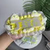 Ju Jingyi y Hou Mingyi Colgante Terminado Reflectante DIY para Fans Mercancía de Celebridades Texto Creativo Nombre Fieltro Lindo