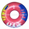 Círculo Personalizado de PVC para Esquí Acuático, Círculo de Burbuja Inflable, Flotador Inflable de PVC de una Persona para Remar y Nadar