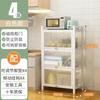 Estante de Almacenamiento de Cocina Gabinete de Almacenamiento Multicapa con Puerta Gabinete de Almacenamiento para Espacio de Pared Estantería de Acero Gabinete de Exhibición a Prueba de Polvo para Sala de Estar