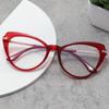 Gafas de sol con montura metálica, antiluz azul, con espejo plano, color caramelo, estilo ojo de gato, estilo vintage, montura completa, personalizadas en Europa y América.