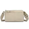 Bolso de mujer multicapa de alta calidad, gran capacidad, bolso cuadrado, nuevo bolso de hombro versátil, bolso cruzado, bolso deportivo casual para exteriores, bolso moderno