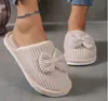 Pantuflas de algodón para mujer para uso doméstico en invierno, pantuflas de interior para maternidad, pantuflas peludas de invierno para parejas