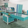 Vendas diretas da fábrica: Máquina automática de alta frequência de 15KW para gravação e moldagem de capas de couro, máquina de alta frequência com mesa deslizante automática