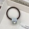 Corea del Sur Nuevo Estilo Alta Calidad Elegante Amor Brillo Flor Cuerda para el Cabello Simple Versátil Payon Cuerda para la Cabeza Tendón de Goma Accesorios para el Cabello