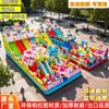 Comércio Exterior Comercial Castelo Inflável Infantil Forte de Brincar Interno Externo Castelo Pula-Pula Grande Escorregador Equipamento de Diversão para Exportação