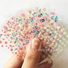 Pegatinas para Uñas Artísticas Calcomanías para Uñas Infantiles Bronceadas Lindas de Dibujos Animados Mariposa Dorada Regalo Pequeño Estilo de Comercio Exterior Transfronterizo