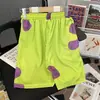 Pantalones Cortos Lindos de Dibujos Animados de Moda para Hombre Verano 2025 Sueltos Talla Grande Secado Rápido Pantalones de Playa de Cinco Puntos Pijama para Usar Afuera
