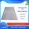 Grelha de liga de alumínio de camada única, camada dupla, à prova d'água e à prova de areia, Grelha de saída de ar da bobina do ventilador