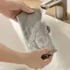 Pano de pó longo e extensível para remoção de poeira sob camas, sofás e geladeiras, com adsorção eletrostática e cabeça de pano espessa de camada dupla, fácil de usar