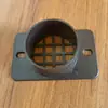 Acessórios plásticos para estufa, toldo, garagem, cor café, cotovelo 50, conector de dreno 50, conector reto 50, abraçadeira de tubo 50