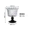 Copo de Cristal Flutuante Transparente Retro de Luxo Leve Copo de Vidro Alto Estilo Europeu para Uso Doméstico Copo de Alto Valor Copo de Suco