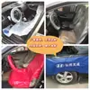 Cubreasientos Desechables Protectores para Reparación de Automóviles, Juego de Tres Piezas para Reparación de Cuero, Cubreasientos de Plástico Desechables para Guardabarros