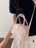 Bolsa Xadrez com Bolinhas Casual da Moda para Mulheres 2026 Nova Versátil Bolsa Transversal Moda Bolsa de Ombro Sob o Braço