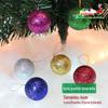 Decorações de Natal Pingente de árvore de Natal Enfeites de floco de neve Bola Laço Pinha Saco de presente Tambor pequeno para idosos Muleta Sino