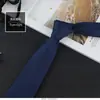 Ropa formal de negocios para hombre 7 cm corbata de mano camisa de traje cuello de vestir profesional para el trabajo accesorios en stock suministro directo