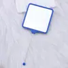 Nuevo Espejo de Maquillaje Cuadrado Portátil DIY Espejo con Abalorios de una Cara Espejo Portátil para la Apariencia de las Niñas