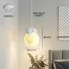 [Transfronterizo] Lámpara Colgante Ajustable para Dormitorio Infantil para Niños y Niñas, Candelabro Sencillo de Princesa para Mesita de Noche con Lindo Osito