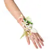 Suministros para bodas flor de muñeca decoración de flor de muñeca decorativa a juego con disfraz navideño tulipán artificial combinación de flores pequeñas decoración