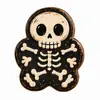2026 Nueva Decoración Retro de Halloween Pequeñas Figuras de Madera Adornos Artesanía de Madera Creativa para el Hogar y el Escritorio