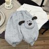 Pantalones de forro polar con perro tridimensional para niños Invierno Nuevos Pantalones Gruesos para Niños y Niñas Pantalones Casuales de Cachemir de una sola pieza