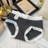 Calzón de Algodón Antibacterial con Entrepierna Extendida de 16 cm para Mujer, Categoría a, Algodón 10A, Ropa Interior Antibacterial, Calzones de Algodón Puro para Niñas
