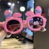 Gafas de Sol para Niñas Estilo Nuevo con Orejas Largas de Conejo, Gafas de Sol Lindas para Niñas, Gafas Fotográficas Anti-UV