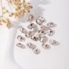 Ponta Oval Fundo Pontiagudo Diamante Corte Antigo Qualidade Ovo de Pombo Vidro K9 Diamante para Nail Art Acessórios para Joias DIY Fabricante Atacado