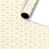 Papel Amazon com revestimento brilhante, estilo moderno, simples, estilo Ins, transfronteiriço, alta qualidade, metalizado, papel de embrulho para presente de feriado