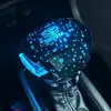 Adecuado para Toyota Frontlander, Highlander y Corolla: Perilla de Cambio de Cristal con Modificación de Iluminación de Colores