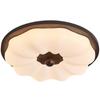 Lámpara de Techo para Dormitorio Estilo Mid-Century 2025 Lámpara de Techo Retro Calabaza Dormitorio Principal Habitación Infantil Espectro Completo Protección Ocular