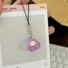 Pingente Cura Elfo de Gelatina Luminoso Corda Fofa Mini Celular Presente Namorada Estudante Corrente de Celular Desenho Animado