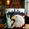 2026 Estación Independiente Transfronteriza Amazon Bolso Nuevo Bolso Tote Estampado Digital Bolso Tote Acolchado de Moda