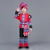 Nuevo Traje Minoritario 3 de Marzo Niños Yao Miao Niña de Danza vestido Traje Zhuang de Guangxi