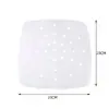 Papel para Air Fryer Quadrado Especial Papel Absorvente de Óleo para Assar Papel Descartável para Vaporizador Pad para Assar Forma de Bolo Forno Papel de Óleo de Silicone em estoque