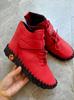 Comercio exterior talla 45 zapatos de algodón costura hecha a mano suela blanda de tendón de res velcro casual europeo y americano forro de felpa gruesos cálidos zapatos para mamá