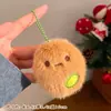 Pequeños regalos actividades de catering para promocionar el puesto muñeco de peluche lindo muñeco colgante decoración de mochila llavero