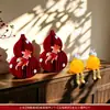 Enfeites decorativos de inauguração de casa, caractere tridimensional "Fu", decoração de mesa criativa, cerimônia de entrada na casa, mudança para uma casa nova, suprimentos de decoração para presentes
