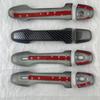 Adequado para Toyota 15-23 Alfa Alphard Fibra de Carbono Especial Alfa 30 Decoração de Capa de Maçaneta