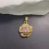 Novo Pingente de Borboleta com Franja em Zircônia Micro-Incrustada em Cobre com Cor Preservada Banhada a Ouro, Acessório Clássico para Cabelo, Pulseira e Acessório de Colar