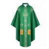 Roupas medievais europeias e americanas, vestes de padre, sacerdócio, monges, roupas de oração, roupas para cosplay, roupão estampado da moda, roupas largas para brincar