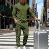 Amazon Transfronteiriço Masculino Pesado Novo Outono e Inverno Solto Casual para Trabalho Diário Outdoor Roupa de Trabalho Roupa Esportiva