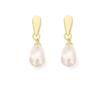 Brincos de Pérola Retrô Elegantes Versáteis Brincos Franceses de Alta Qualidade em Gota de Água Moda de Luxo Acessível para Mulheres Brincos Simples e Generosos