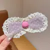 Pegatinas de Encaje con Lazo para el Cabello para Niñas para Mechas Rebeldes Niñas Lindas Pegatina Mágica Herramienta de Peinado para Flequillos Accesorios para el Cabello Que No Dañan el Cabello